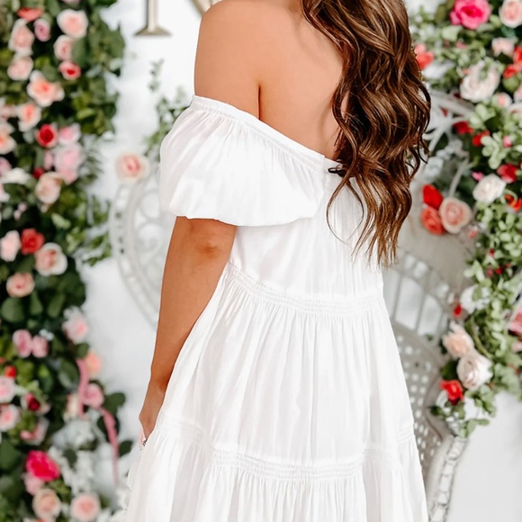 Off the Shoulder Mini Dress - Picture 6 of 6